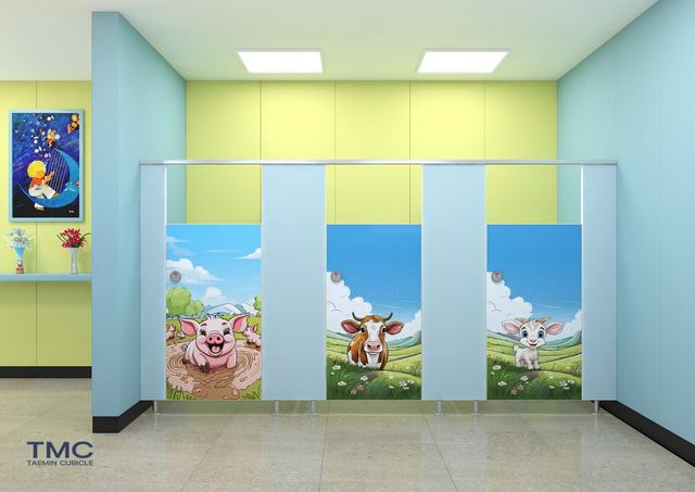 디자인형 화장실 칸막이 9